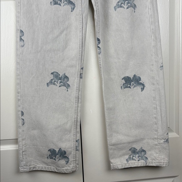 We The Free Geranium Slouchy Straight Jeans Size 30 New With Tag Sold out! - Picture 9 of 14